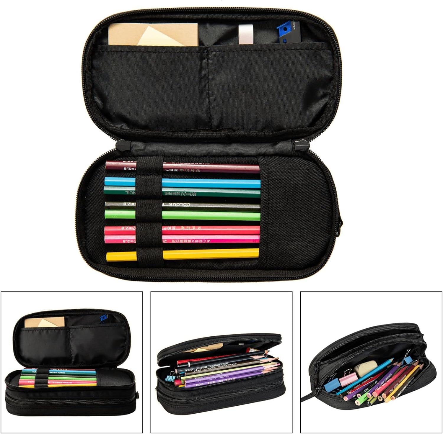 Estuche perro con 14 lápices