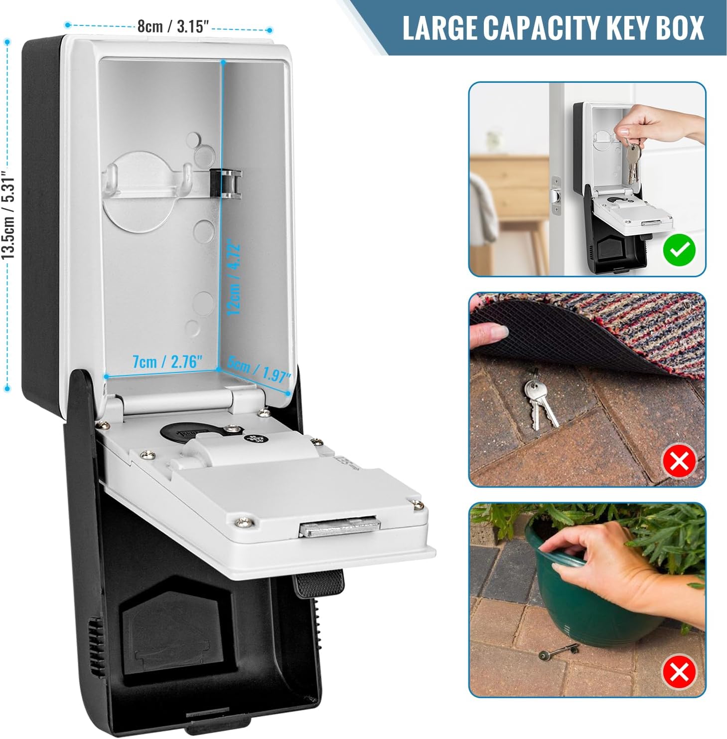 Caja de Seguridad para Llaves