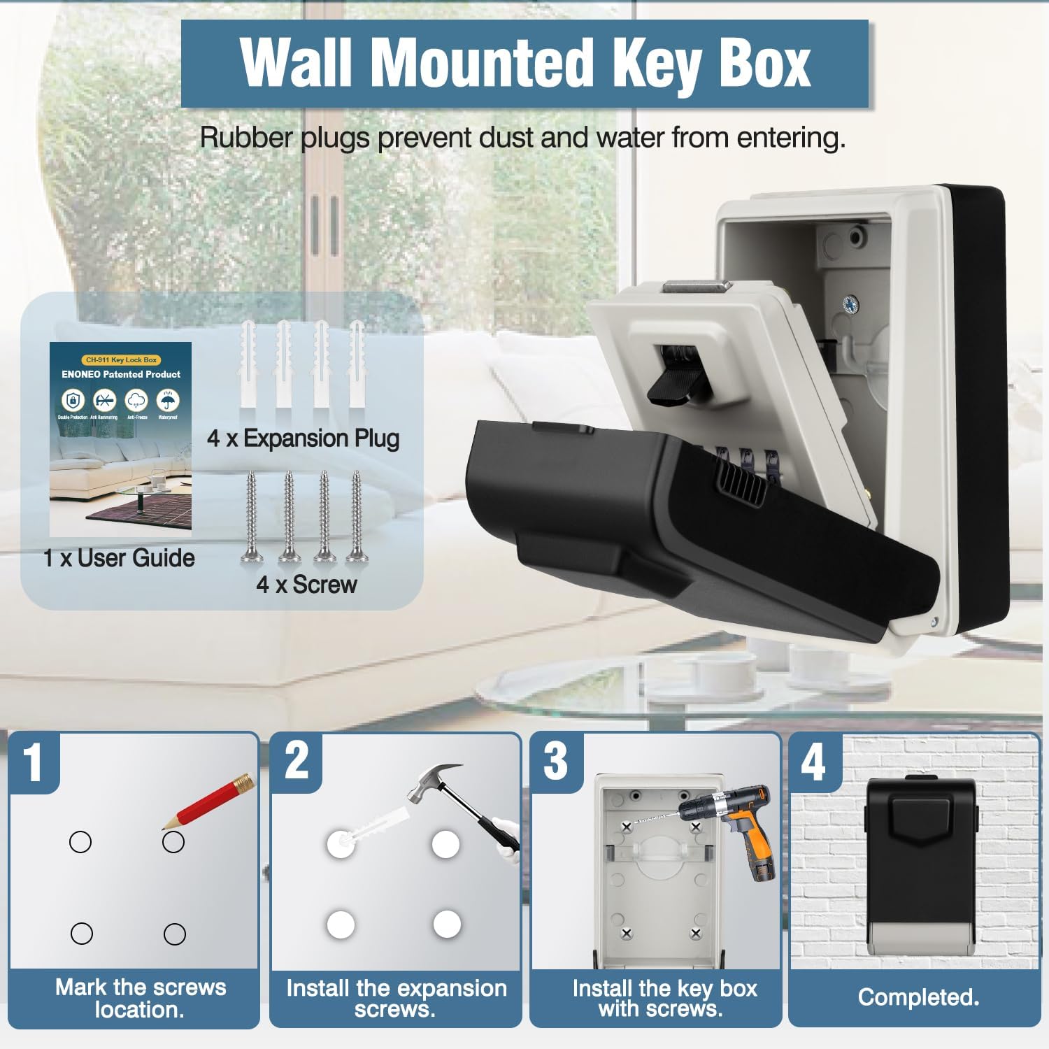 Caja de Seguridad para Llaves