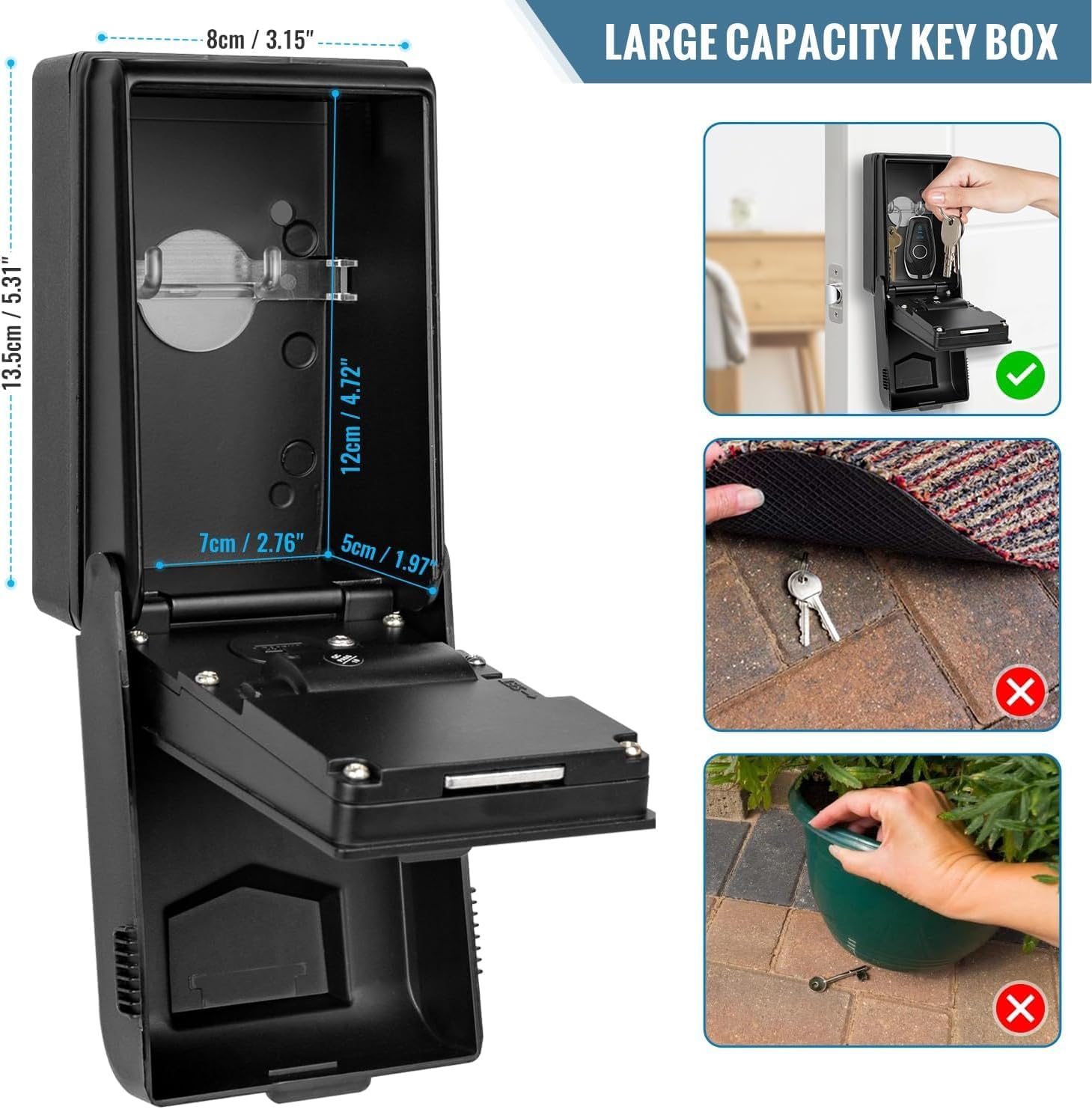 Caja de Seguridad para Llaves