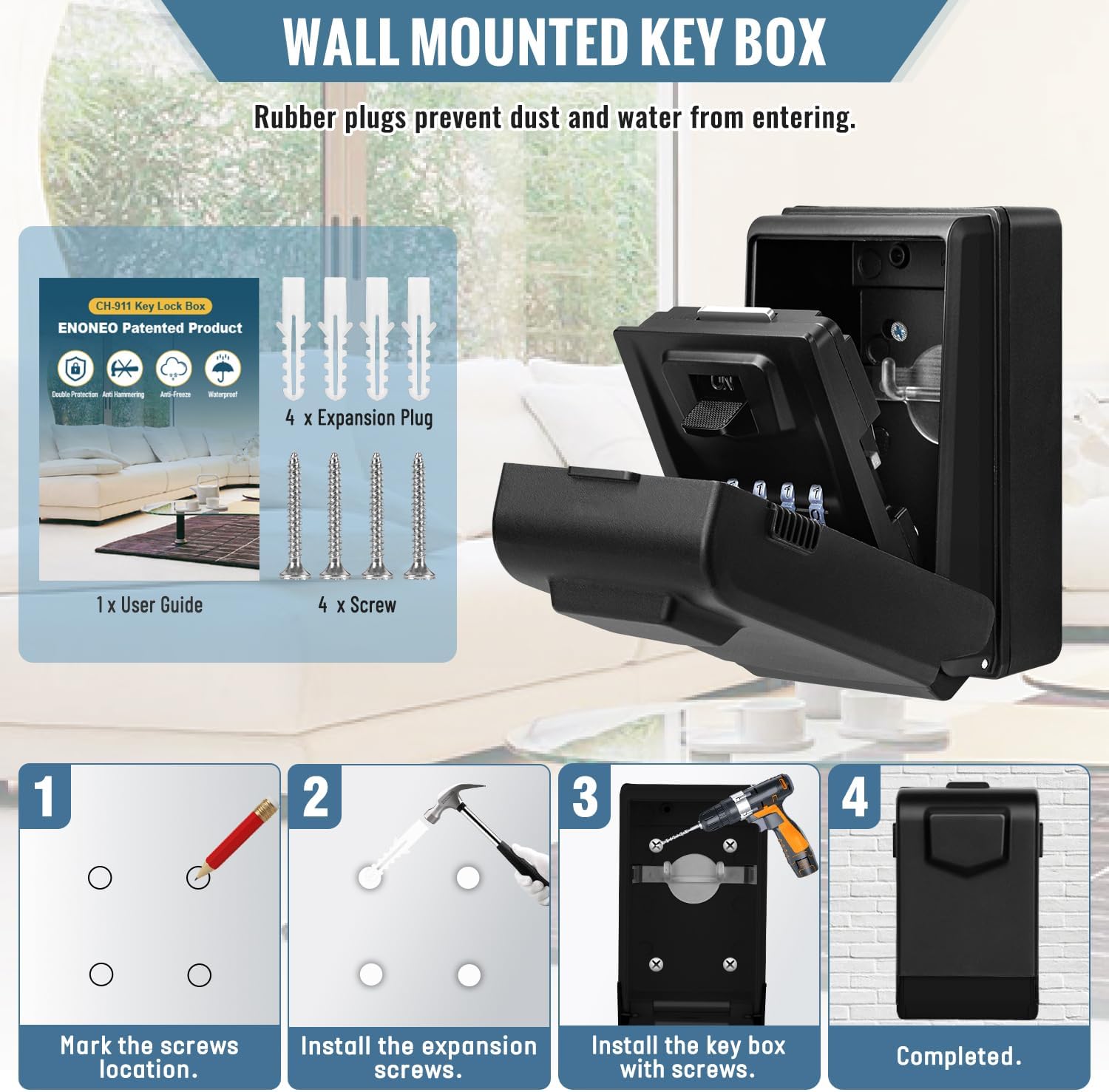 Caja de Seguridad para Llaves