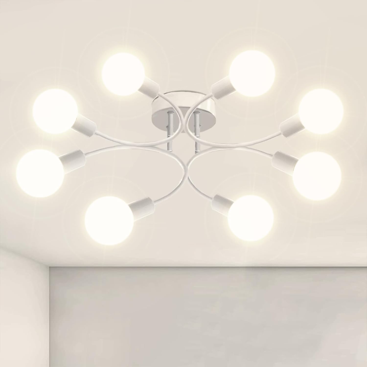Lámpara Sputnik 8 Luces 85CM