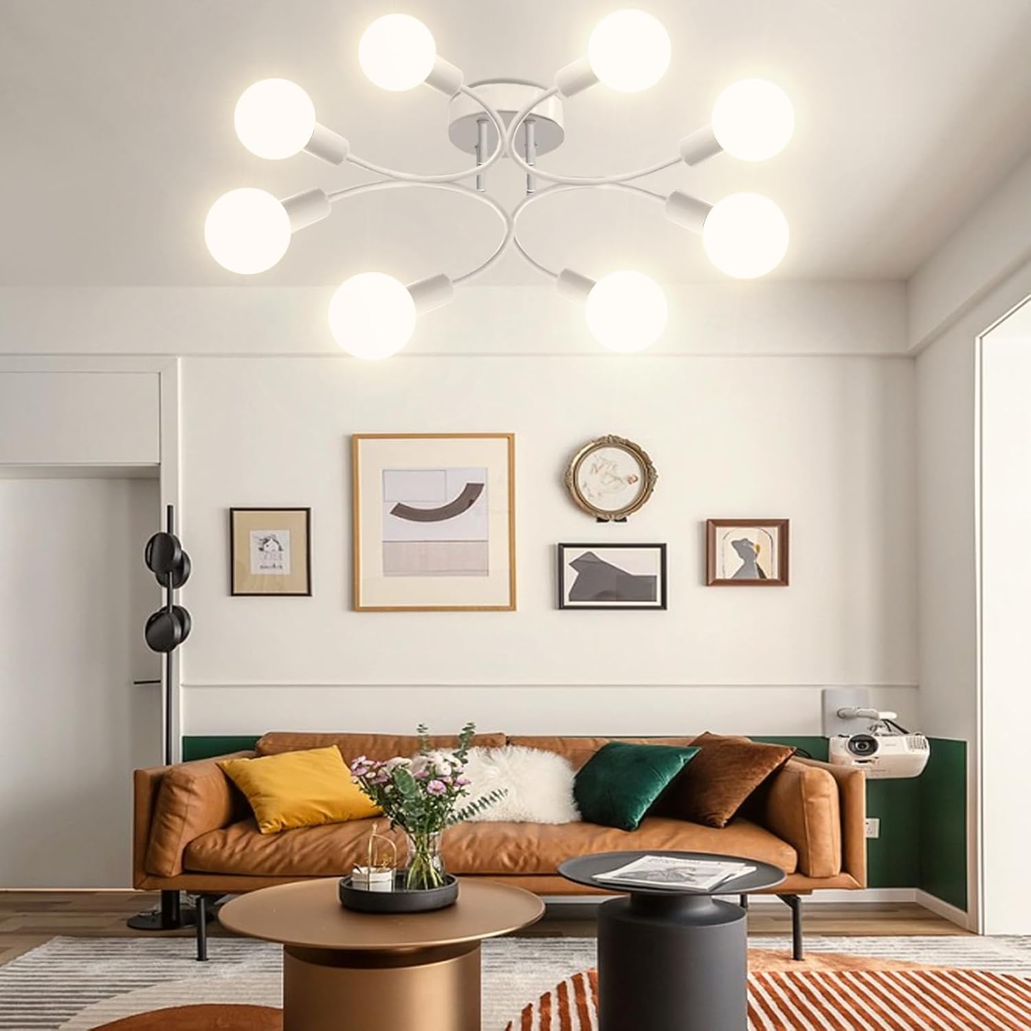 Lámpara Sputnik 8 Luces 85CM