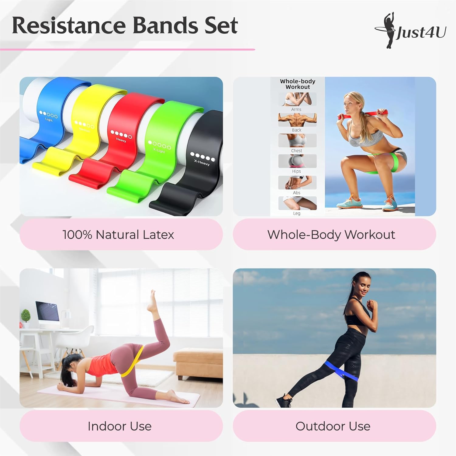 Juego de Fitness 4 en 1