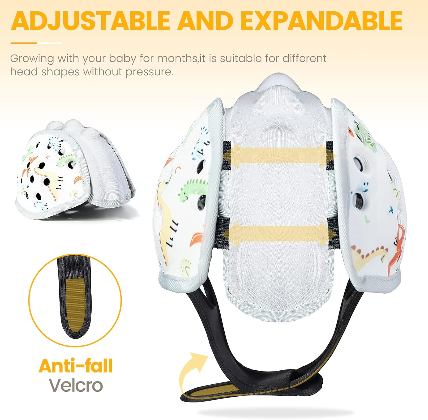 Casco de Seguridad Dino Bebé