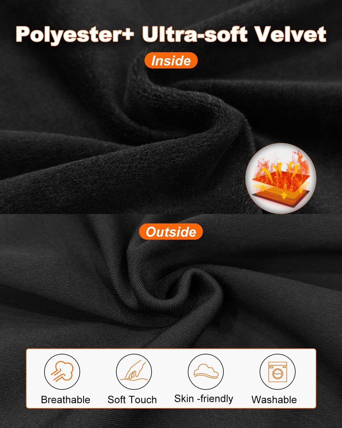 Pantalones Calefactables USB