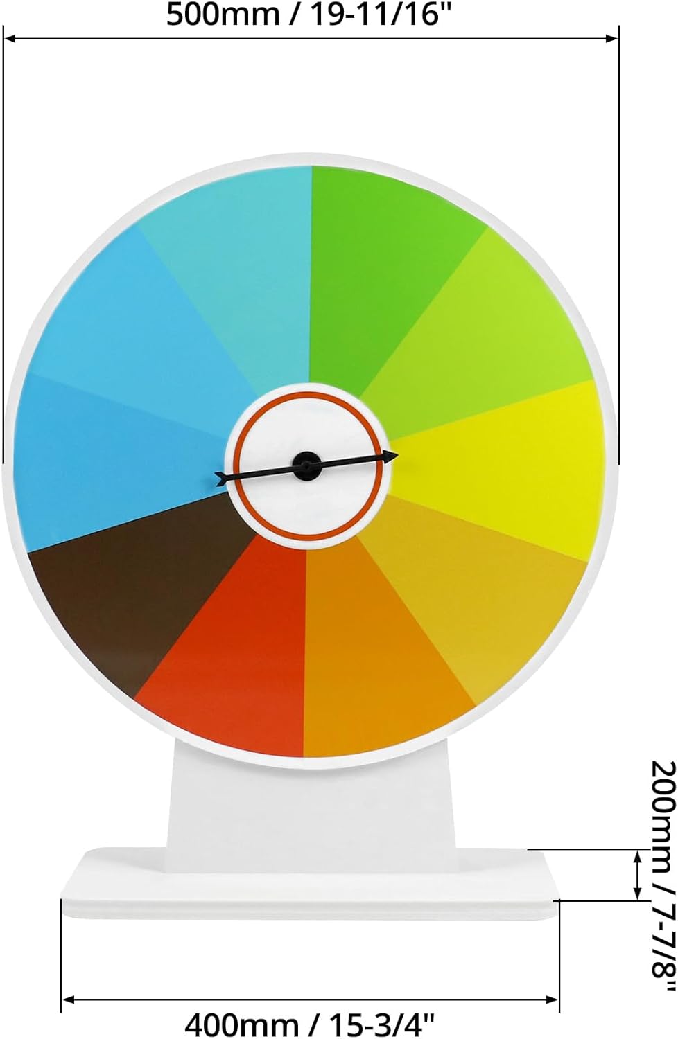 Ruleta de la Suerte Multicolor