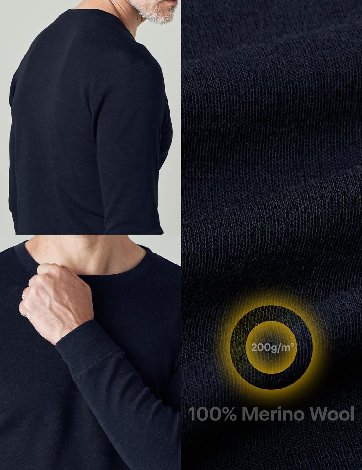 Camiseta Térmica Merino Hombre