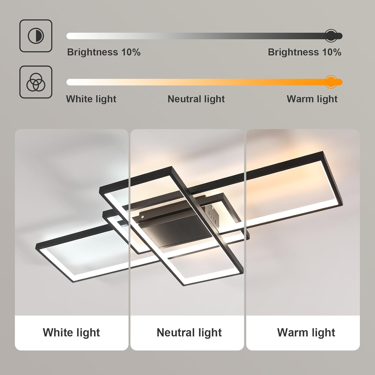 Lámpara de Techo Dimmable 75W