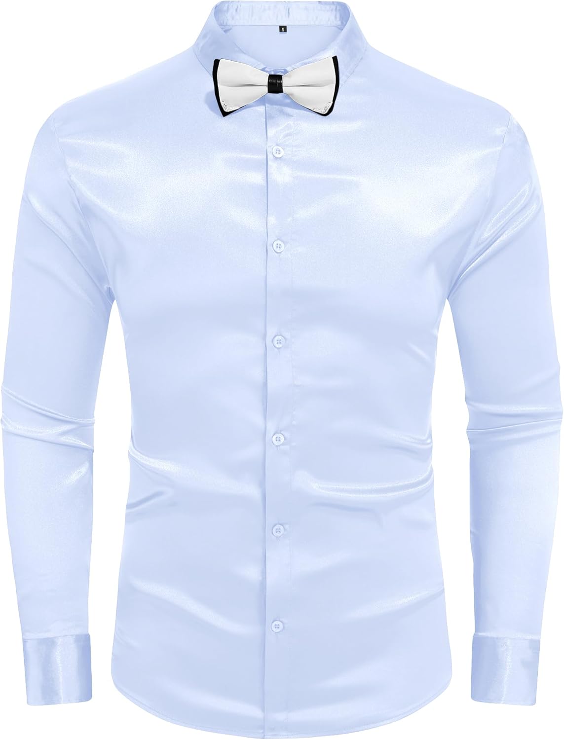 Camisa de satén brillante URRU