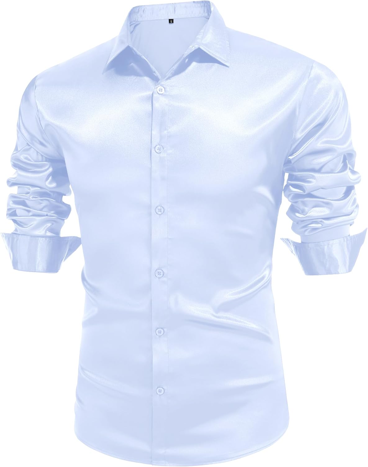 Camisa de satén brillante URRU