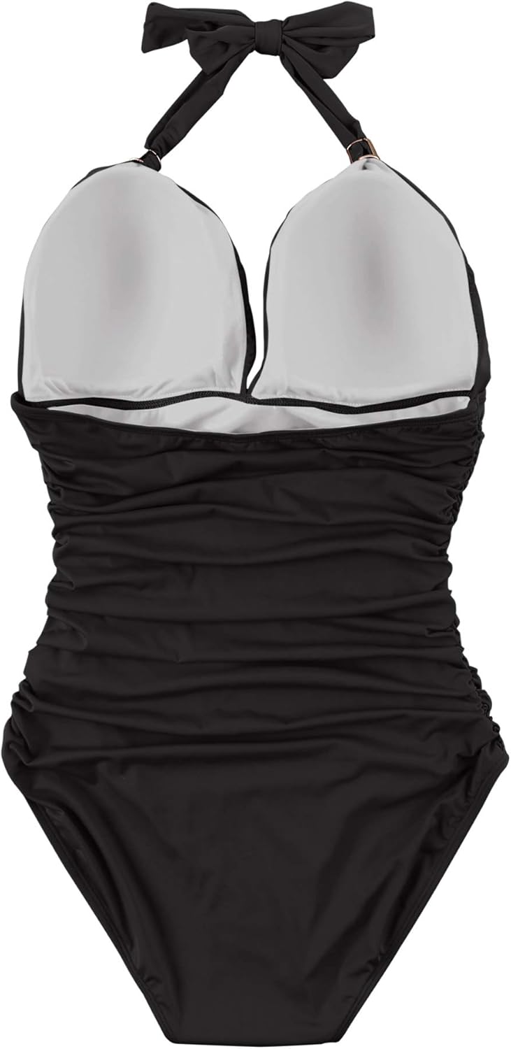 Traje de baño pushup fruncido