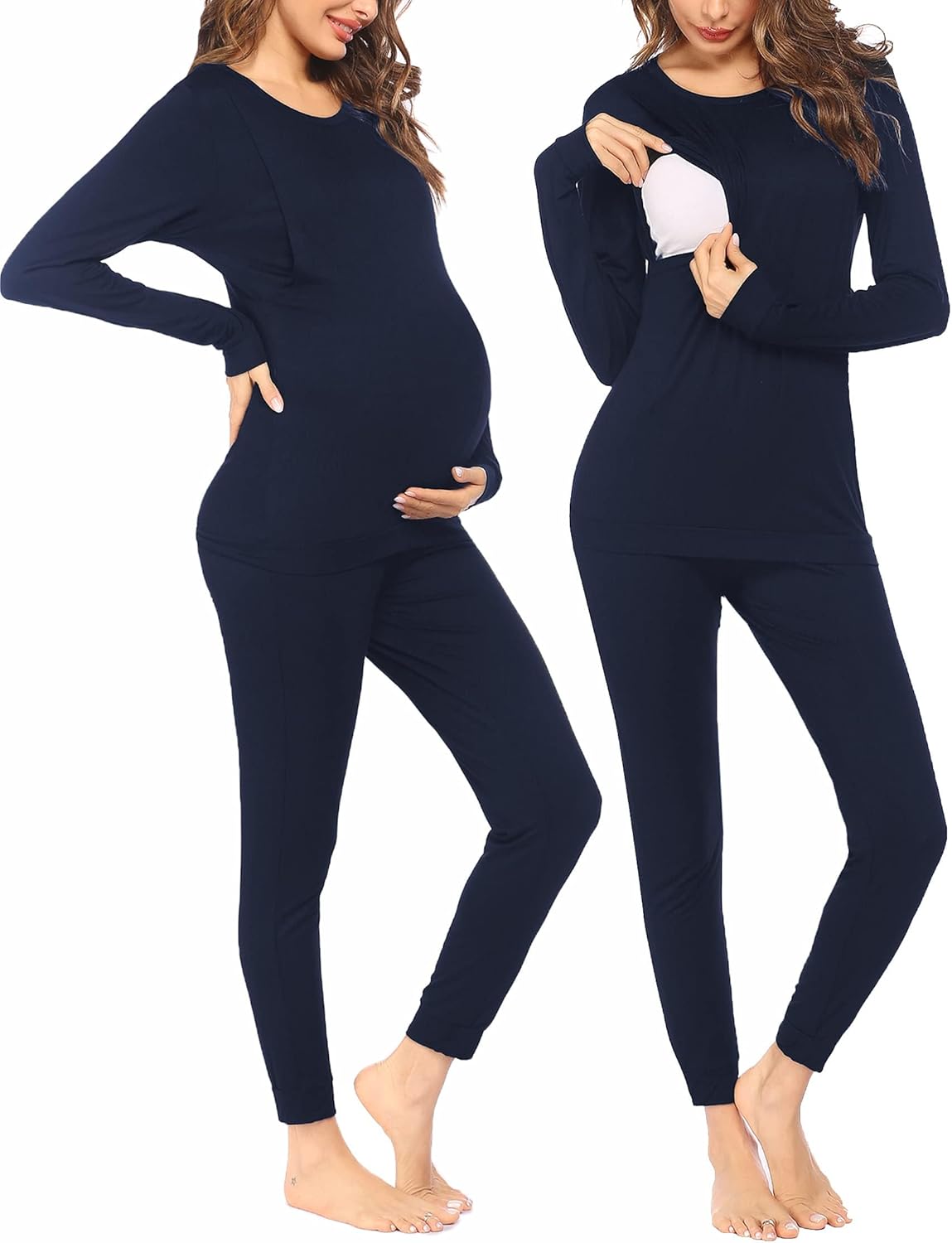 Pijama Lactancia Manga Larga