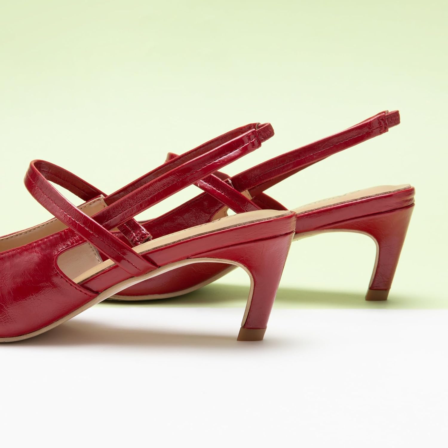 C. Paravano Slingback Rojo 42