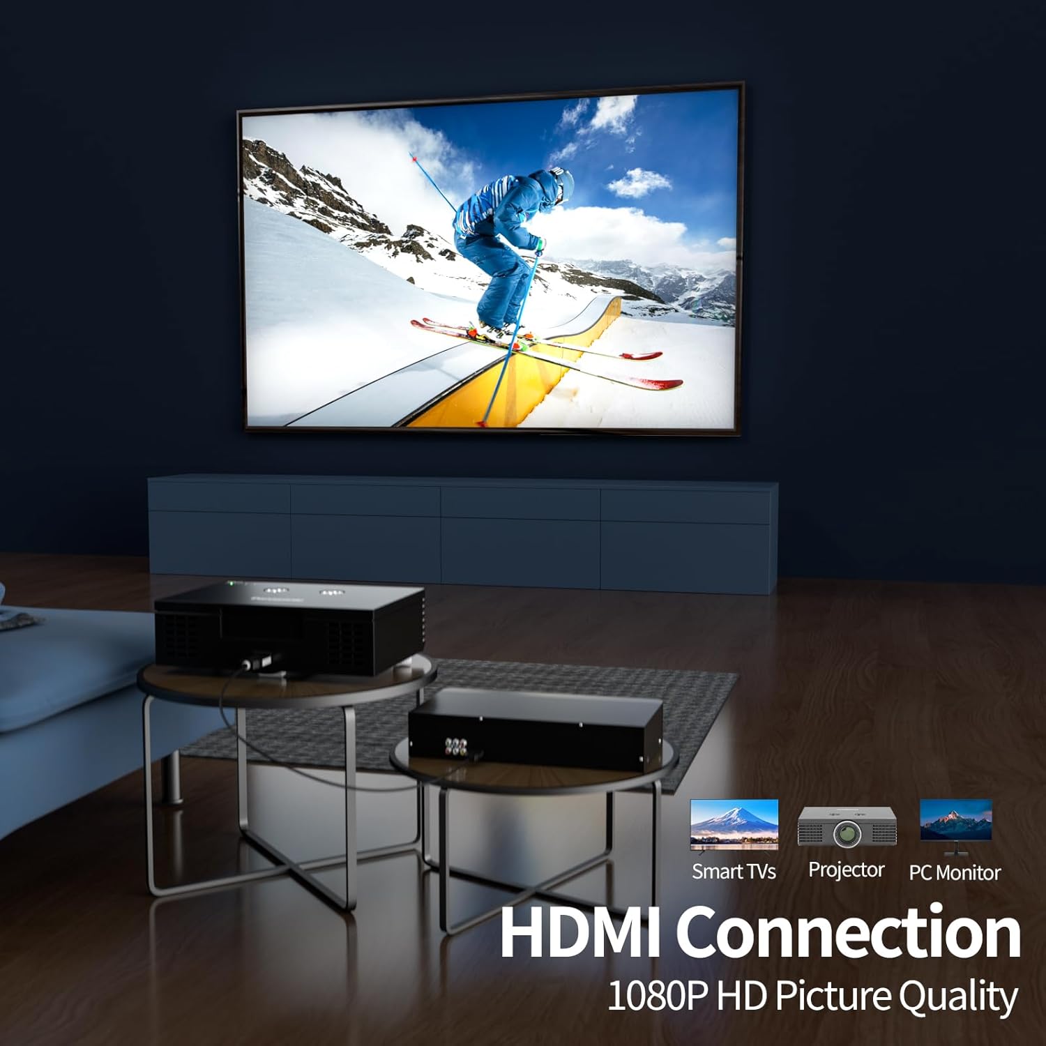 Reproductor DVD HDMI Bluetooth