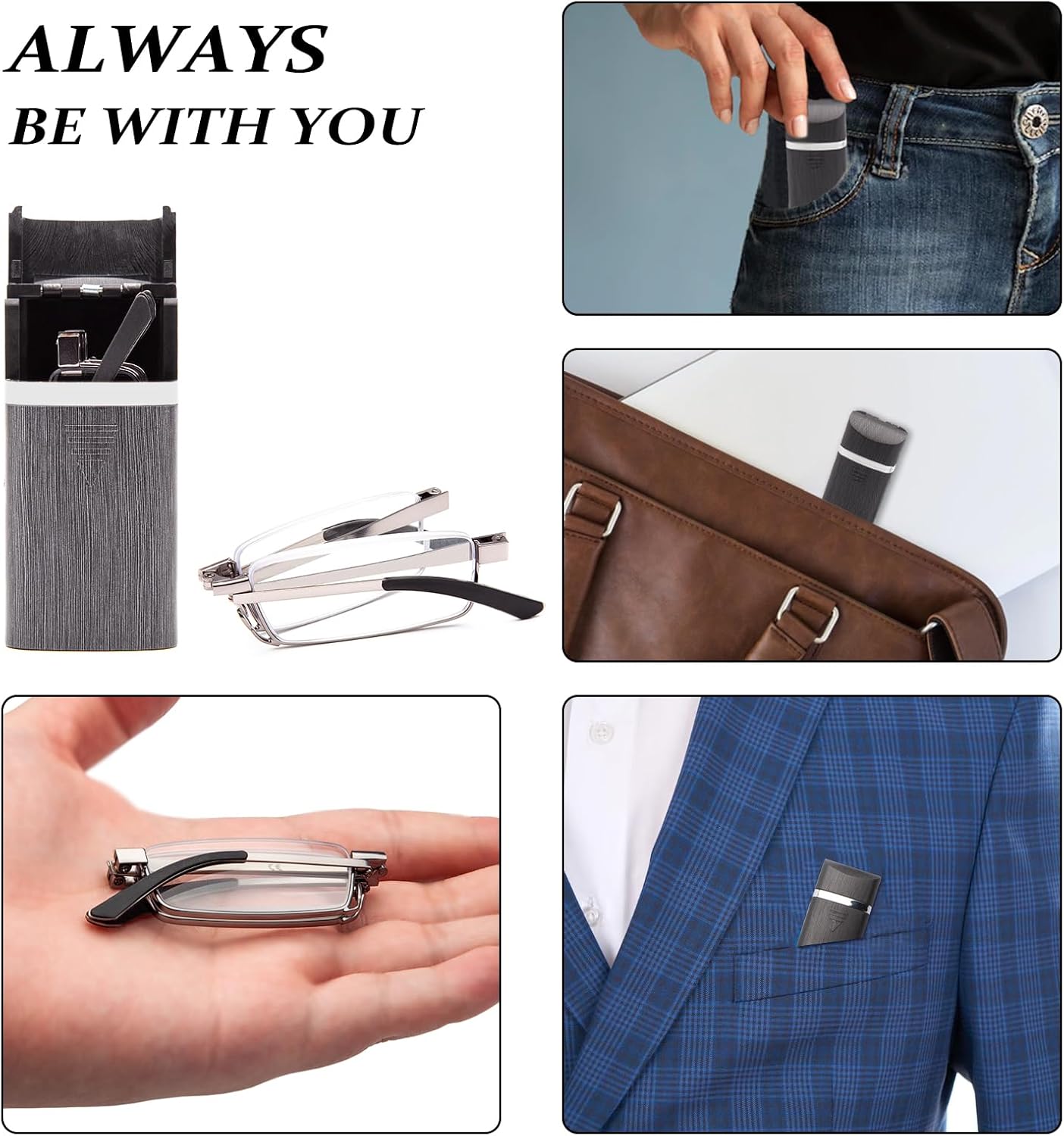 Gafas de lectura plegables 1.50