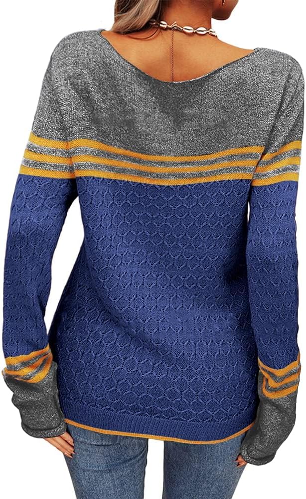 Jersey de punto ajustado rayas