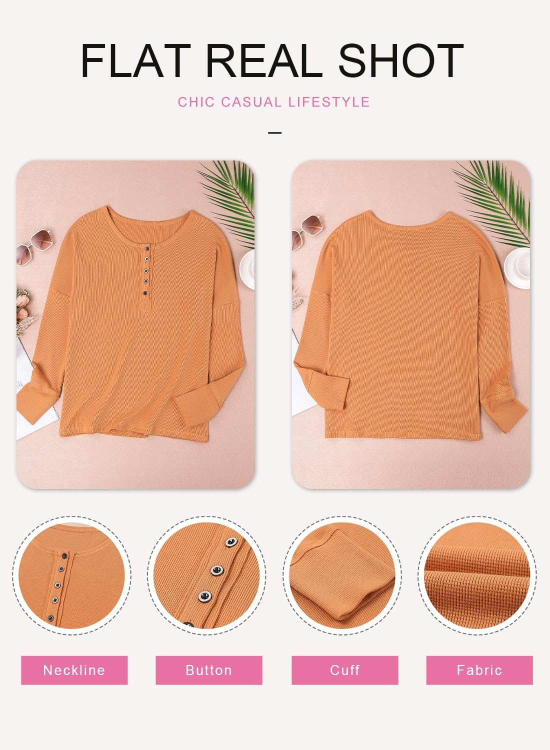 Camiseta básica mujer manga larga