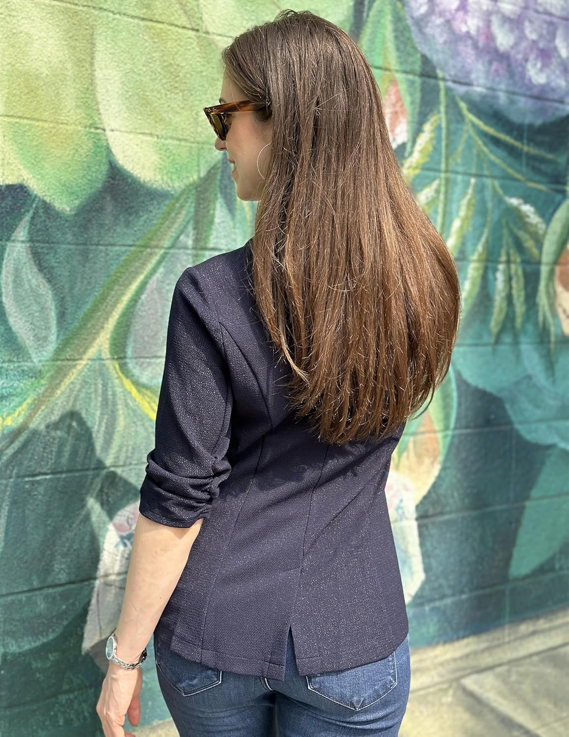 Blazer elegante mujer 3/4 S-3XL