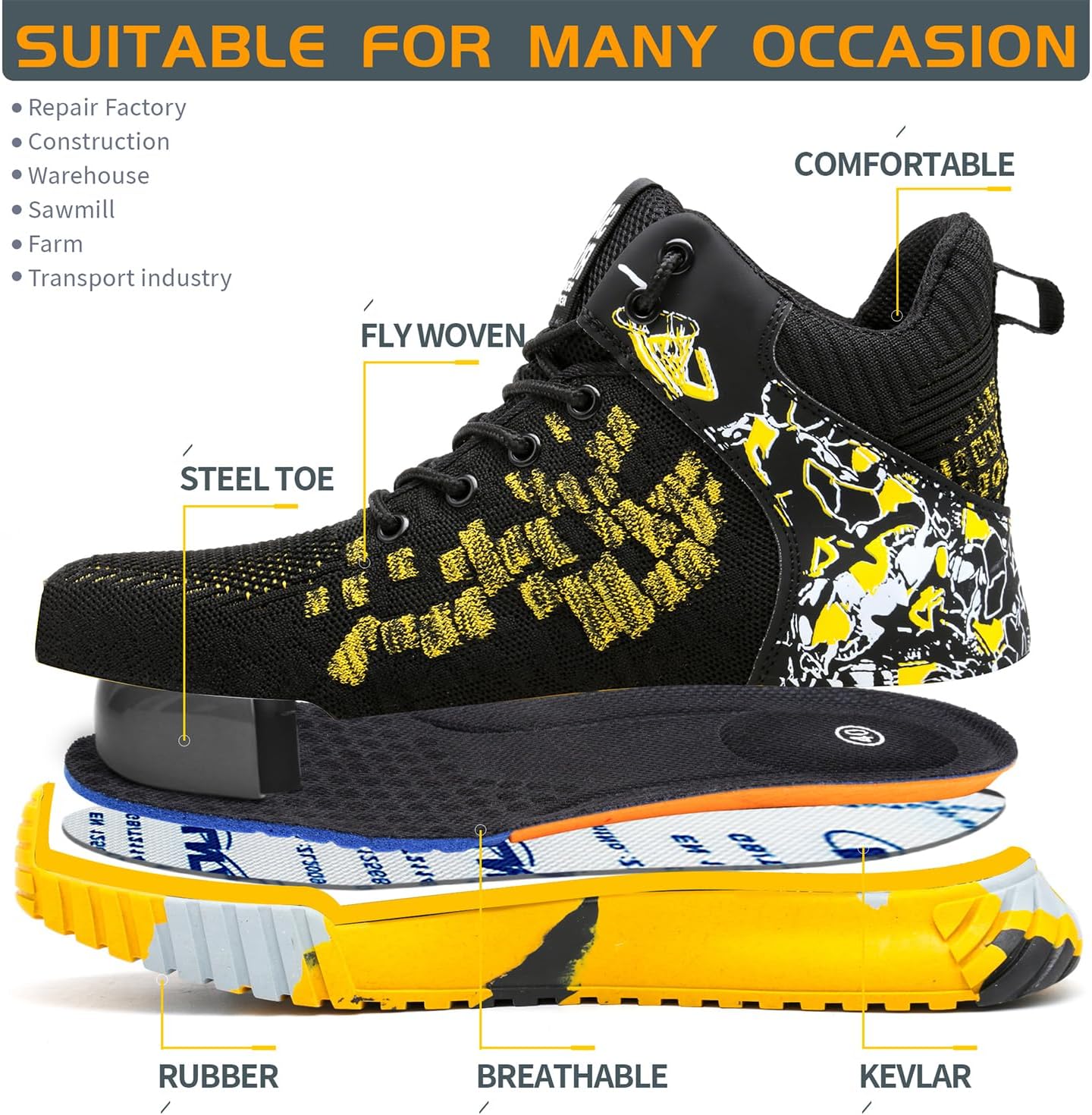 Botas de Seguridad Ligeras