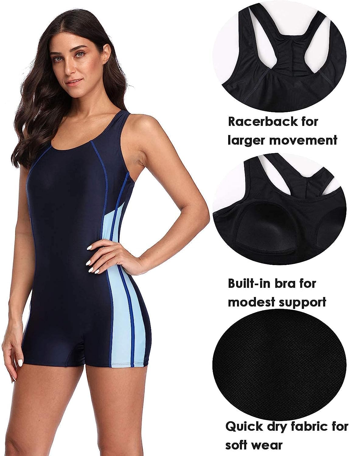Traje de baño deportivo mujer