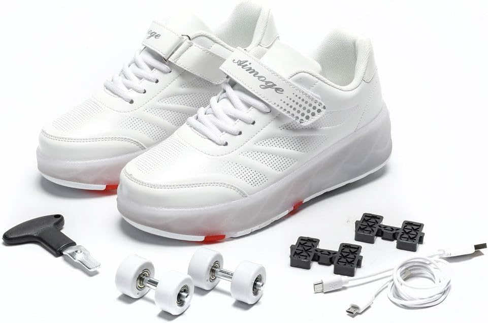 Zapatos 2 en 1 con ruedas infantiles