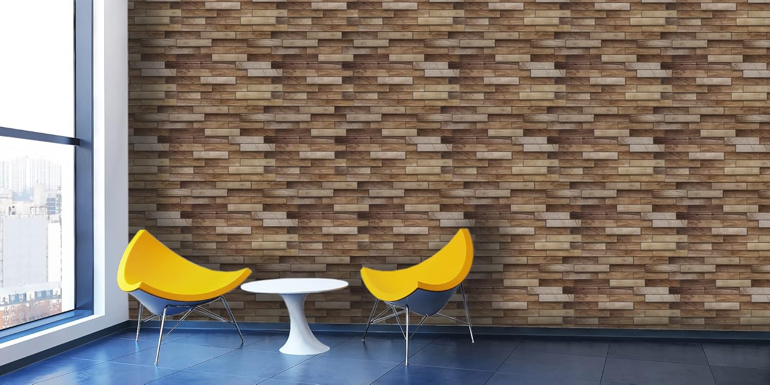 Paneles 3D PVC decorativos 4,7 m²