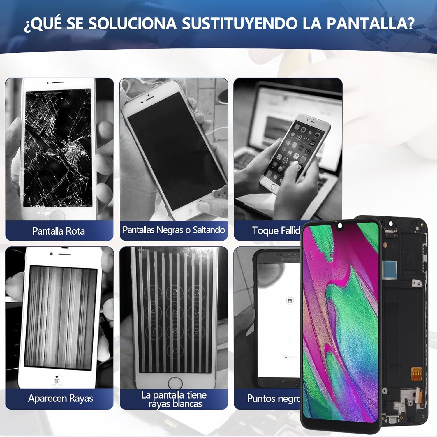 Pantalla LCD para Galaxy A40