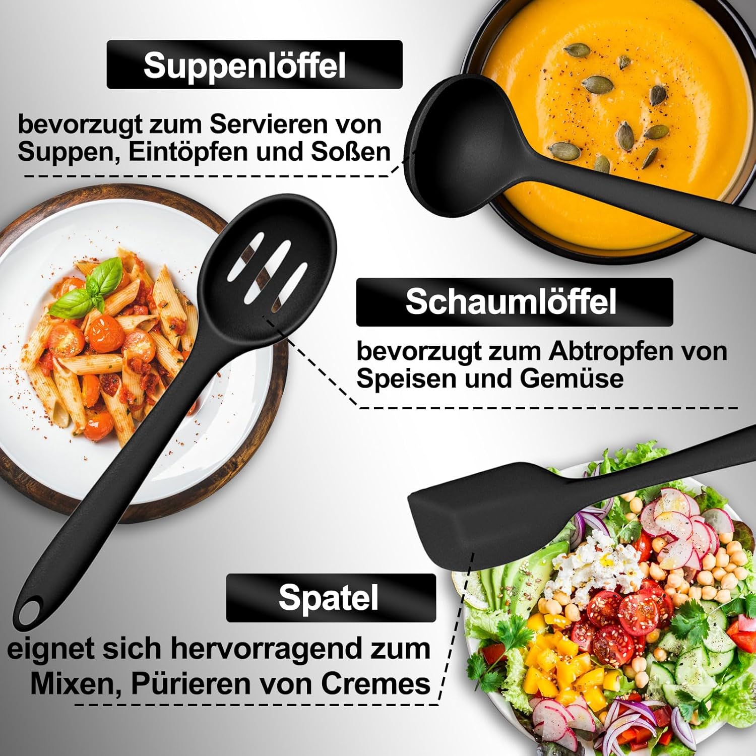 Juego de utensilios de cocina 43 piezas
