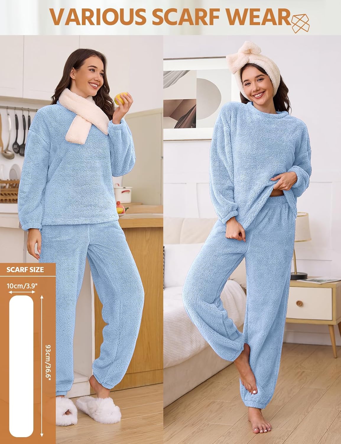 Pijamas de Forro Polar TOMEEK