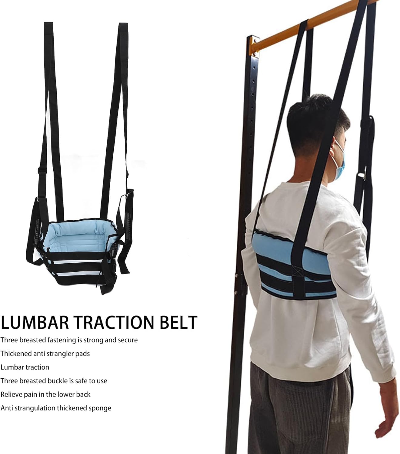 Cinturón de tracción lumbar