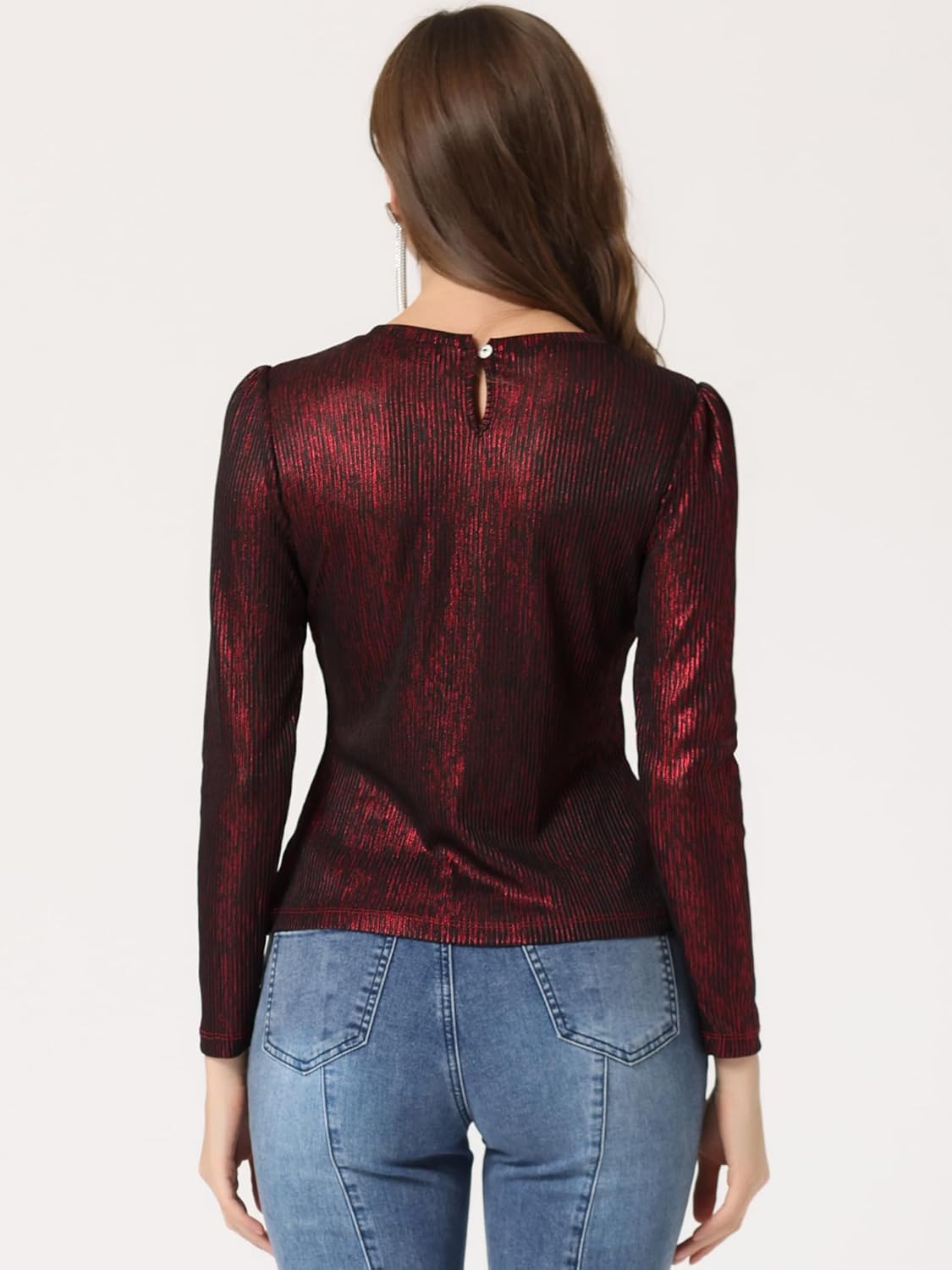 Camisa Navideña Brillante Allegra