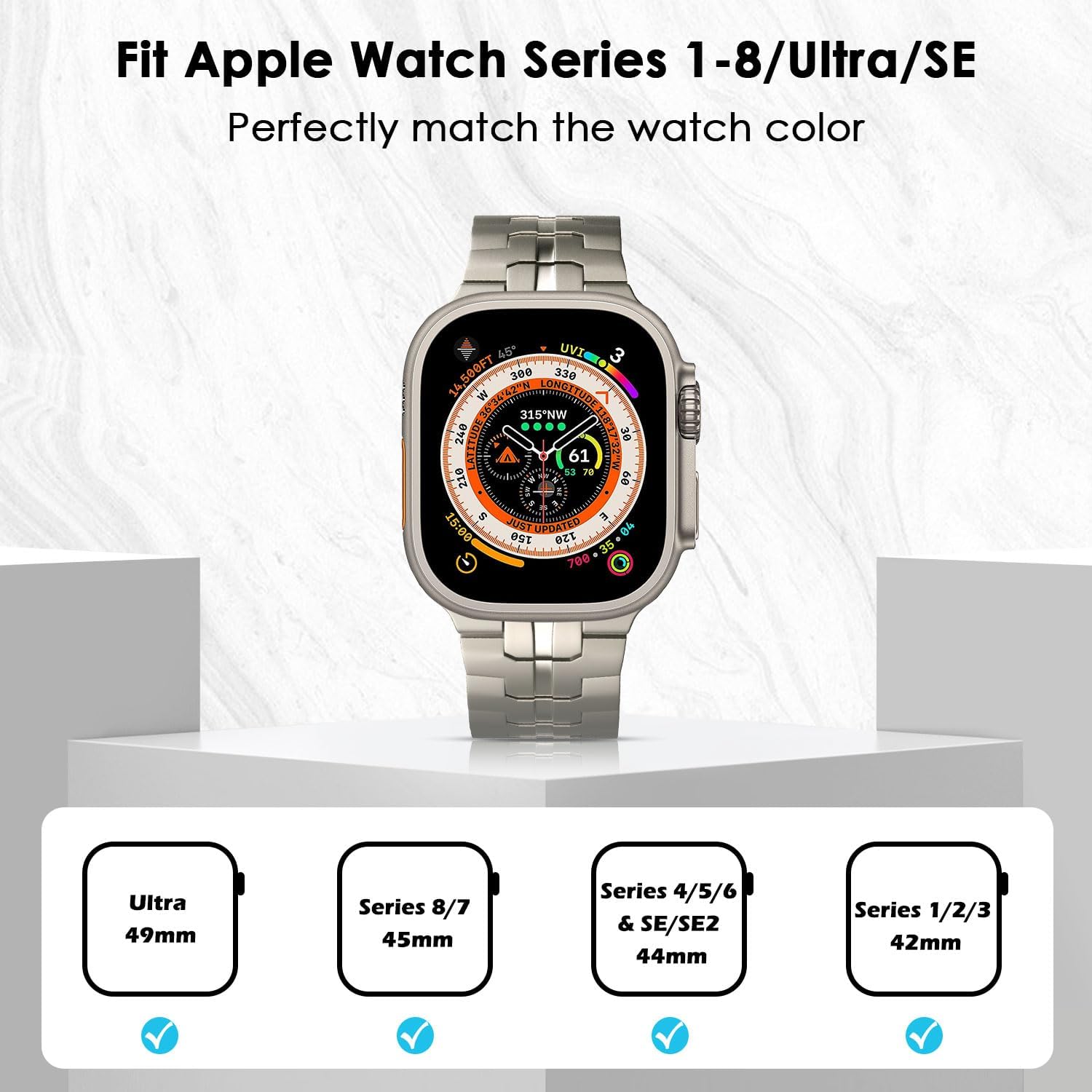 Pulsera Titanio Apple Watch