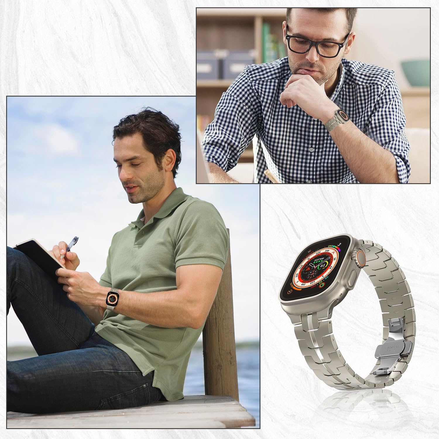 Pulsera Titanio Apple Watch