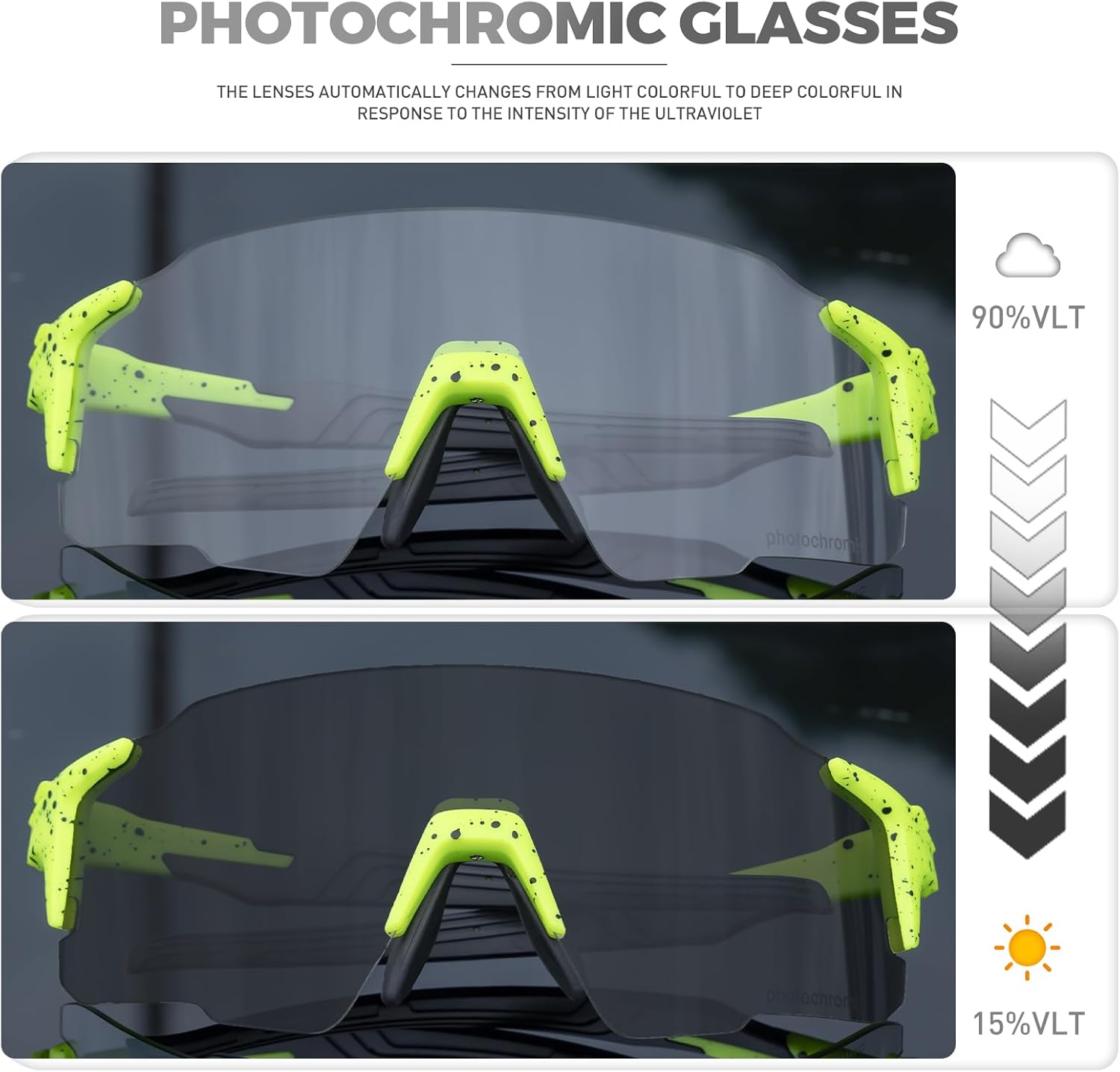 Gafas Fotocromáticas Ciclismo