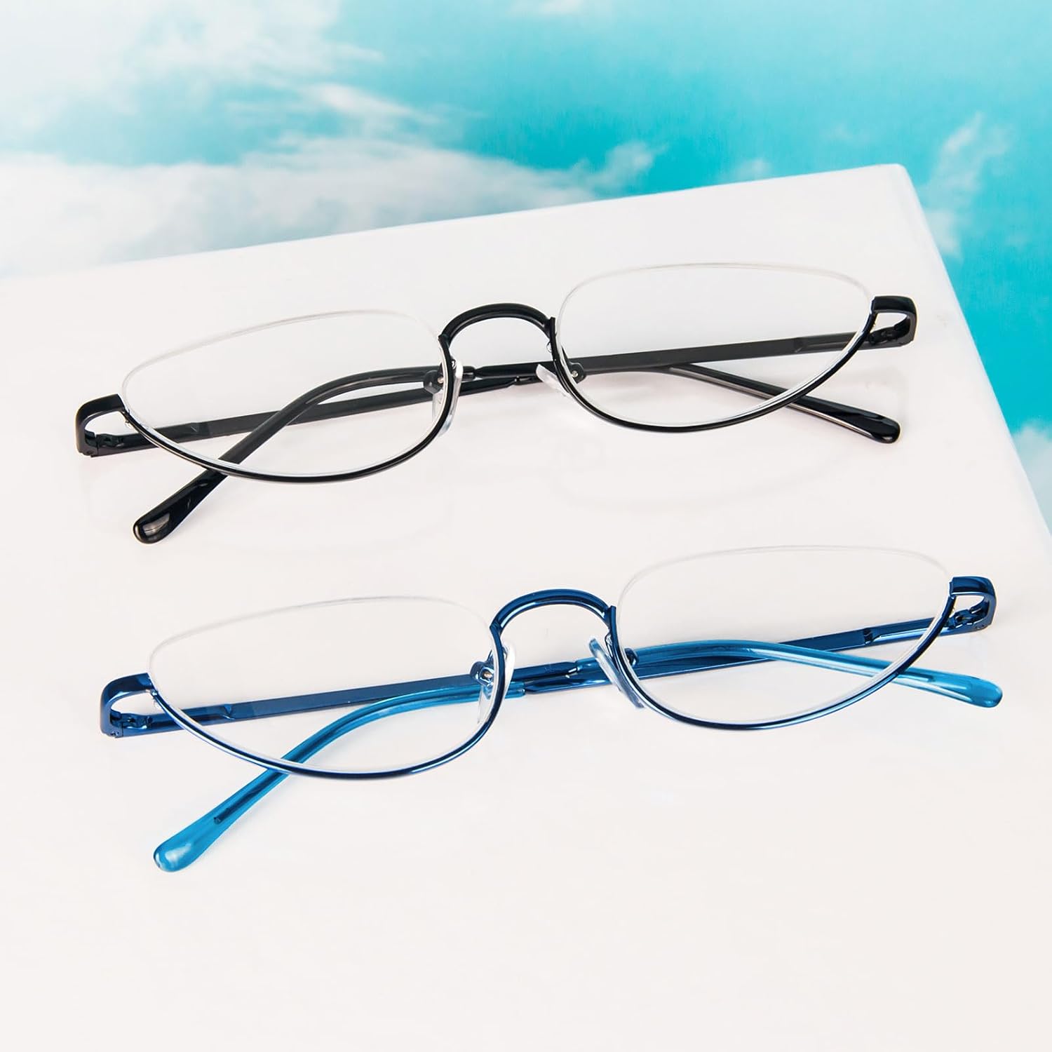 Gafas de Lectura Media Luna 2pzs