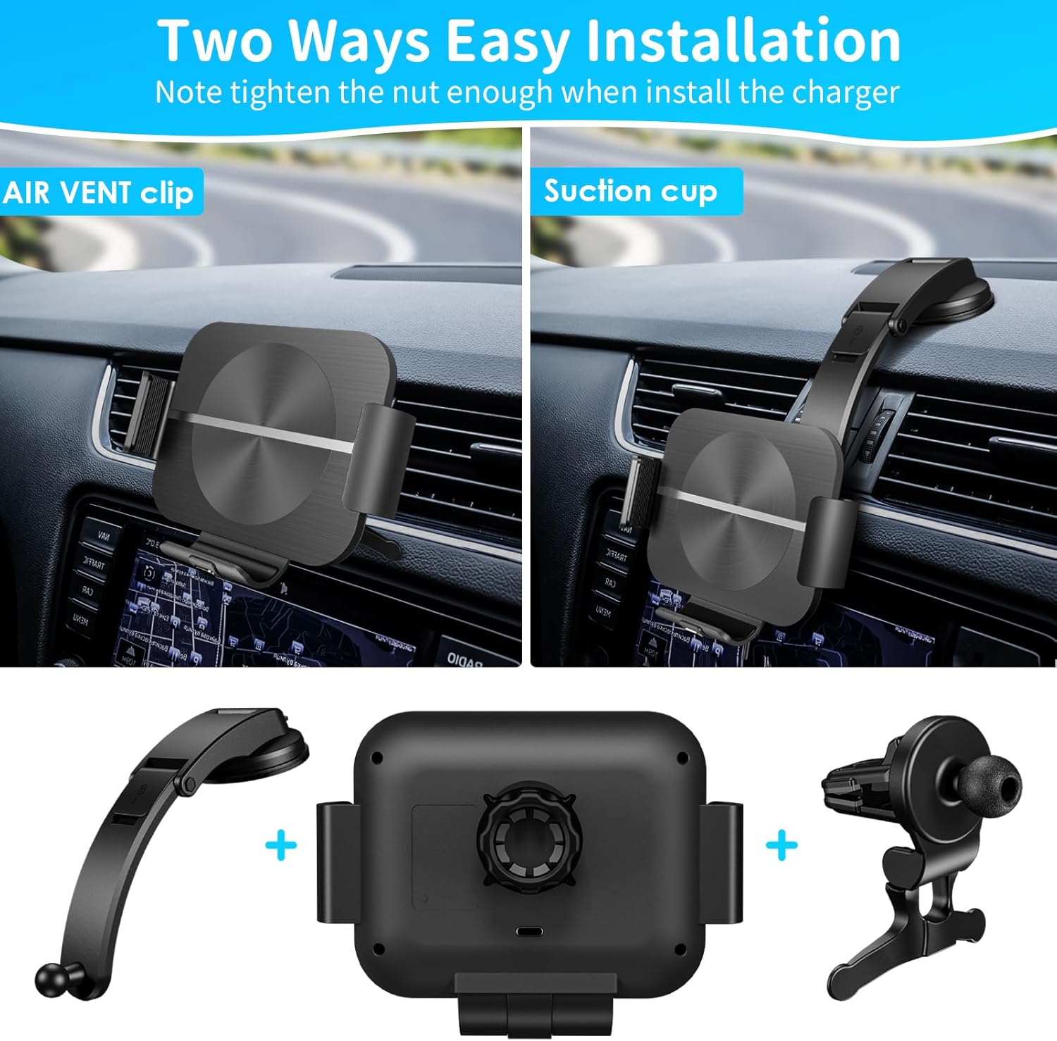 Cargador Inalámbrico Olycism 15W