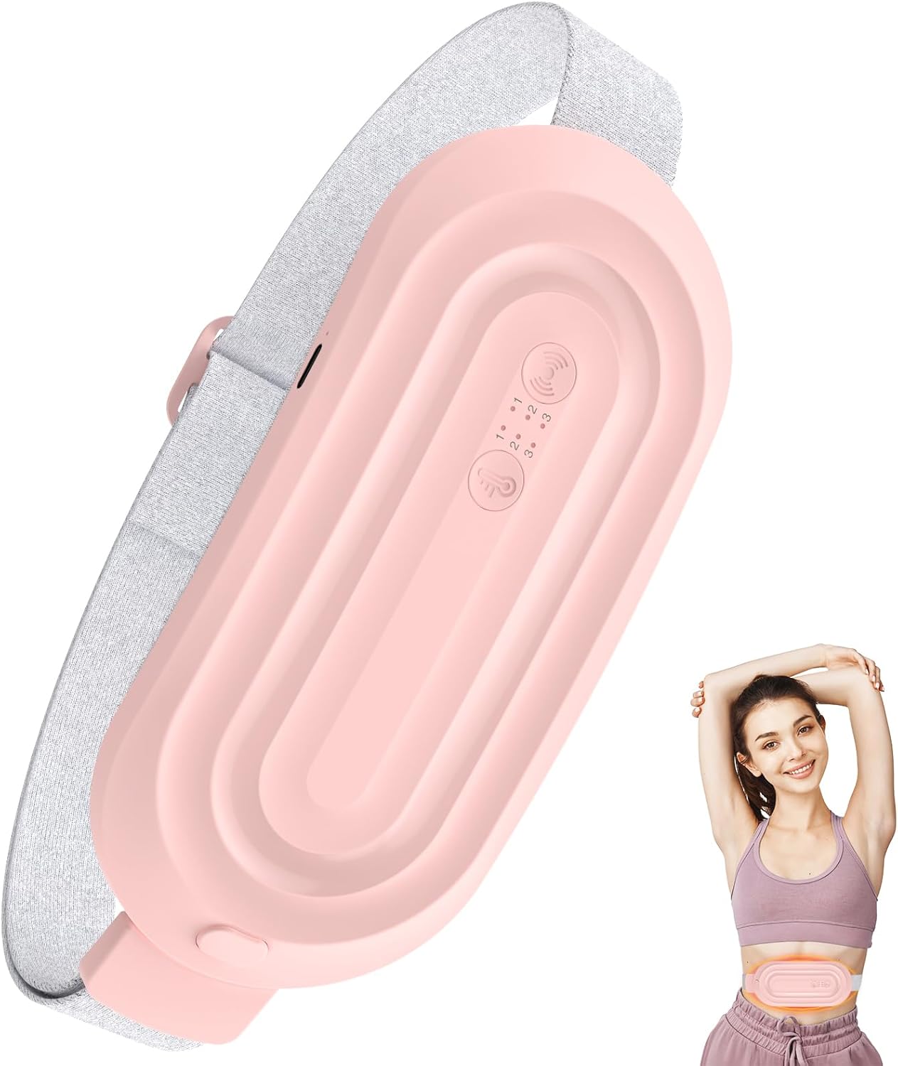 Almohadilla térmica menstrual