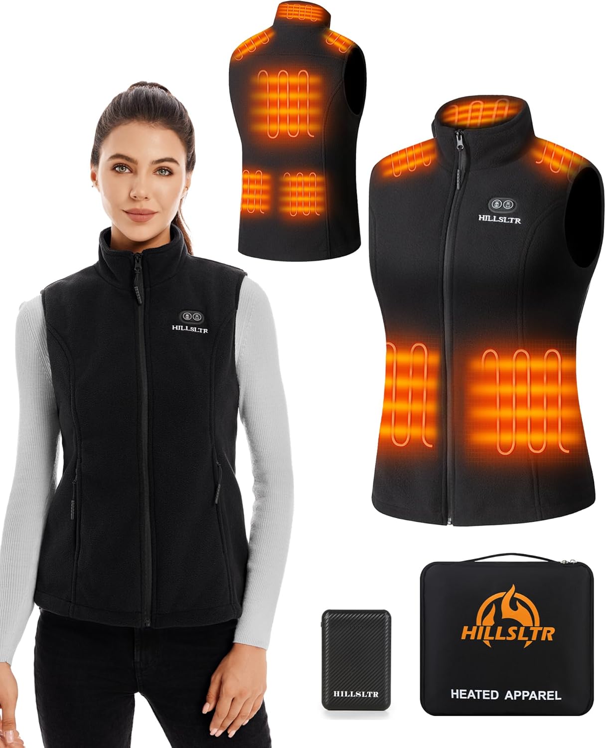 Chaleco Calefactable Mujer 7.4V