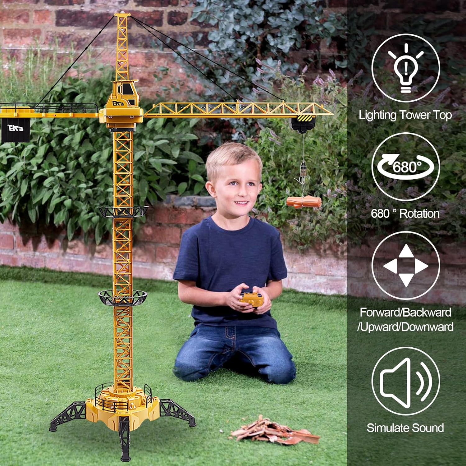 Grúa Torre RC 128 cm Eléctrica