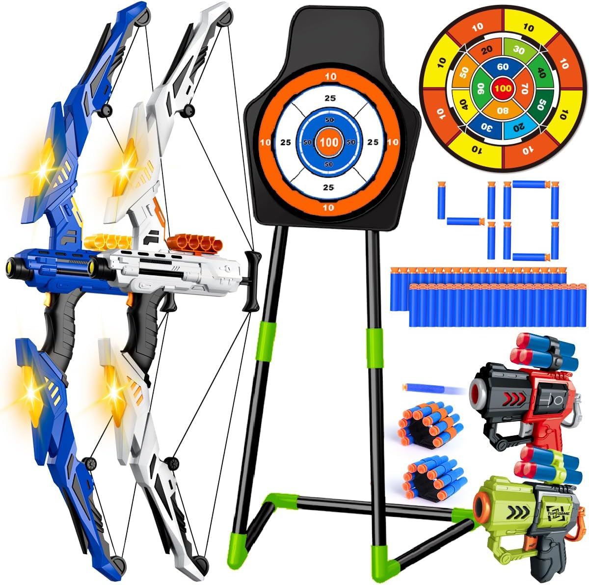 Arco y Flecha LED para Niños