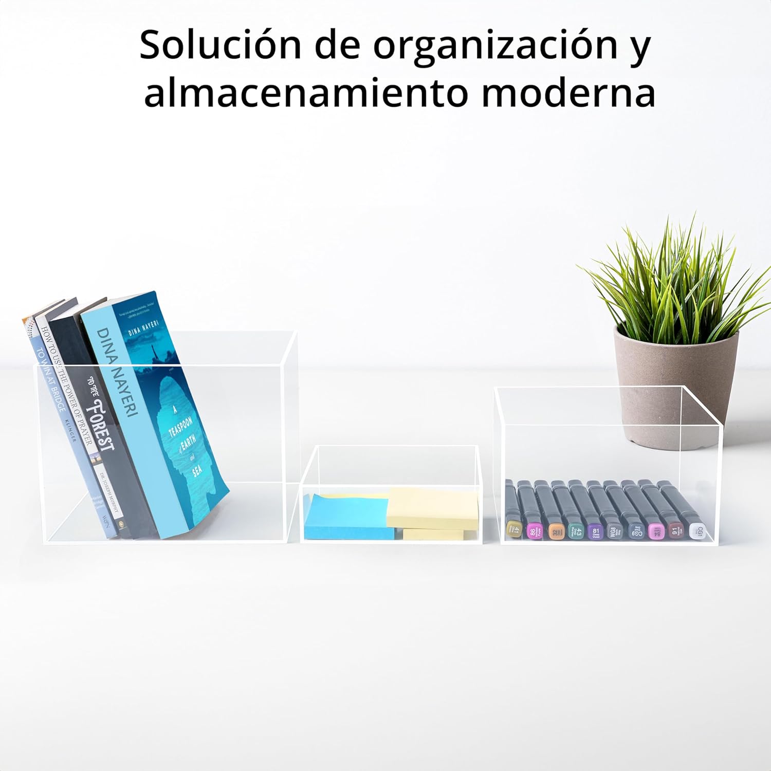 Cajas Acrílicas Expositoras 3Pz.