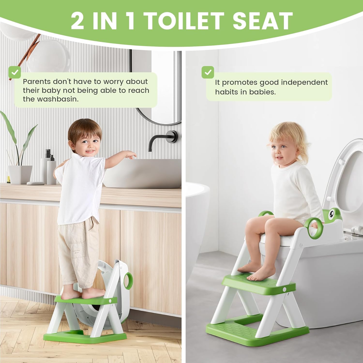 Frog Reductor WC Niños 2 en 1