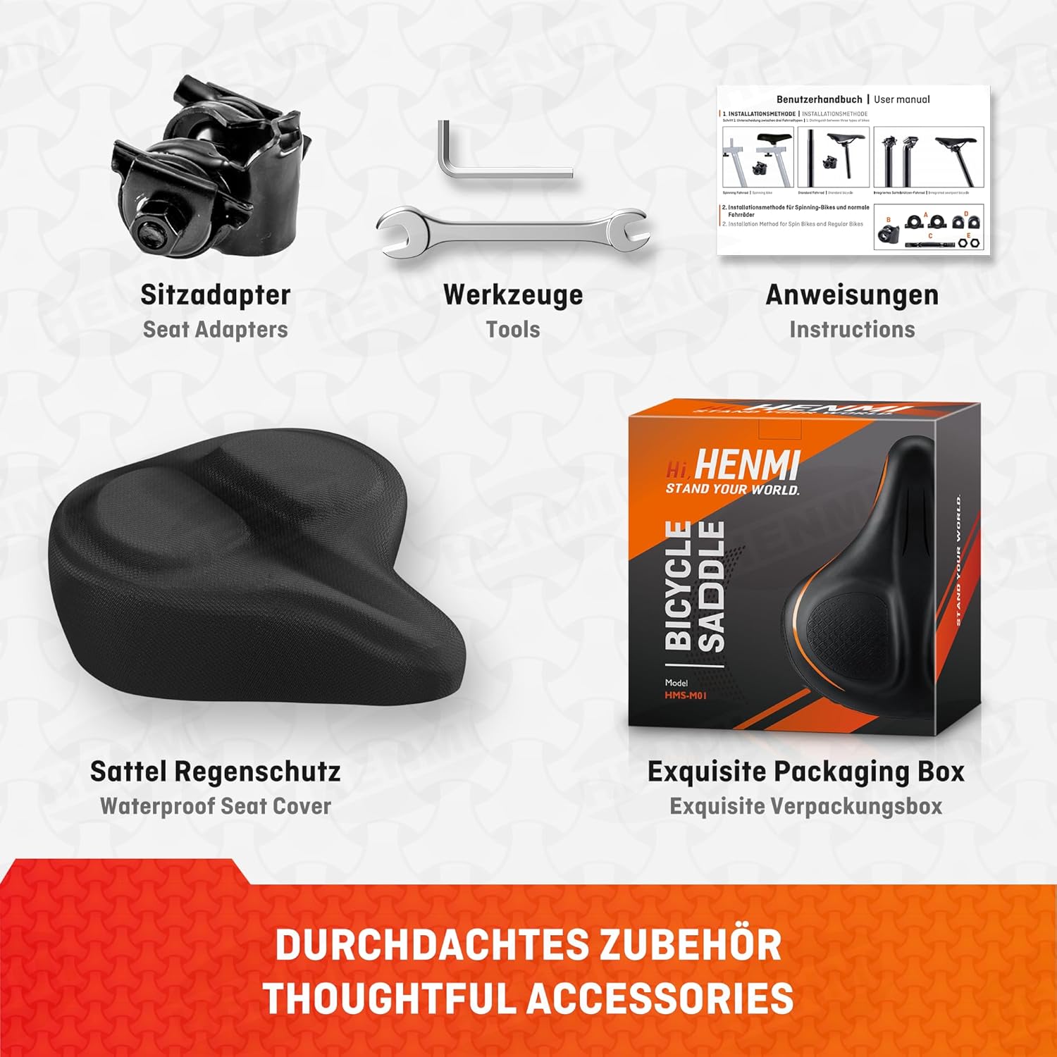 Sillín Bicicleta Ergonómico