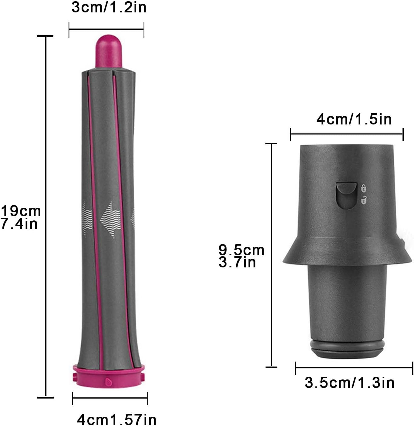 Adaptador Rizador 30mm Dyson
