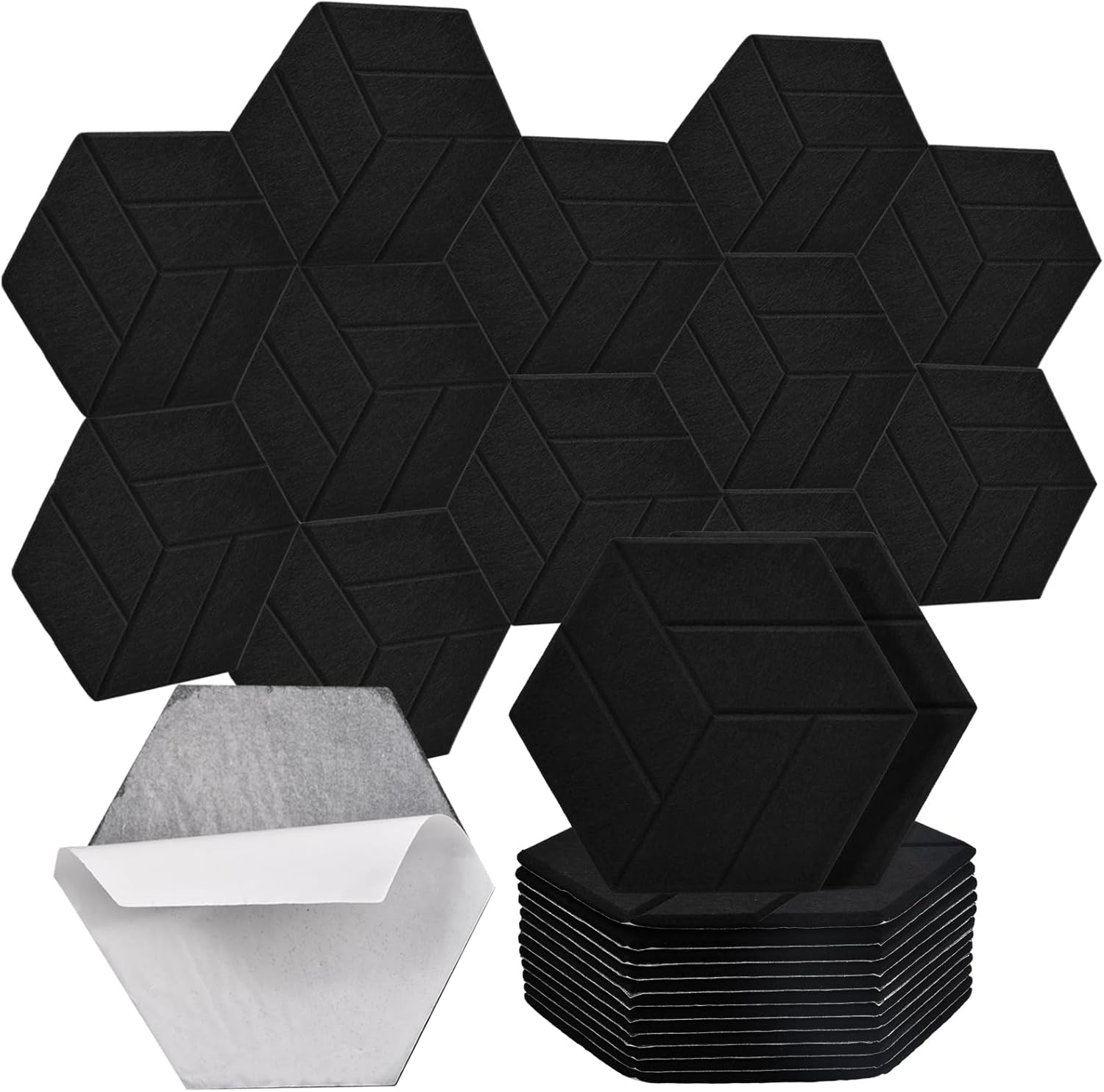 Paneles Acústicos Hexagonales