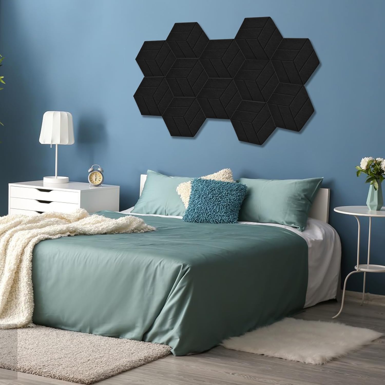 Paneles Acústicos Hexagonales