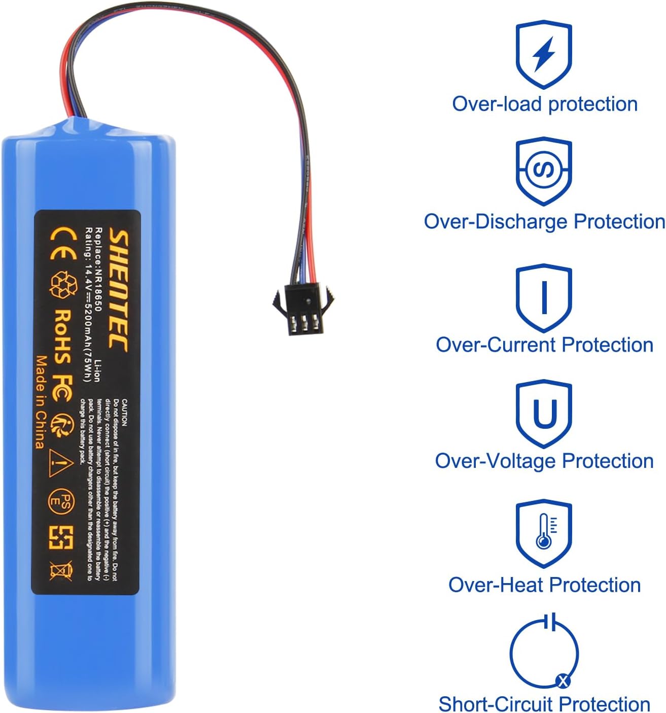 Batería 14.4V 5200mAh Shentec
