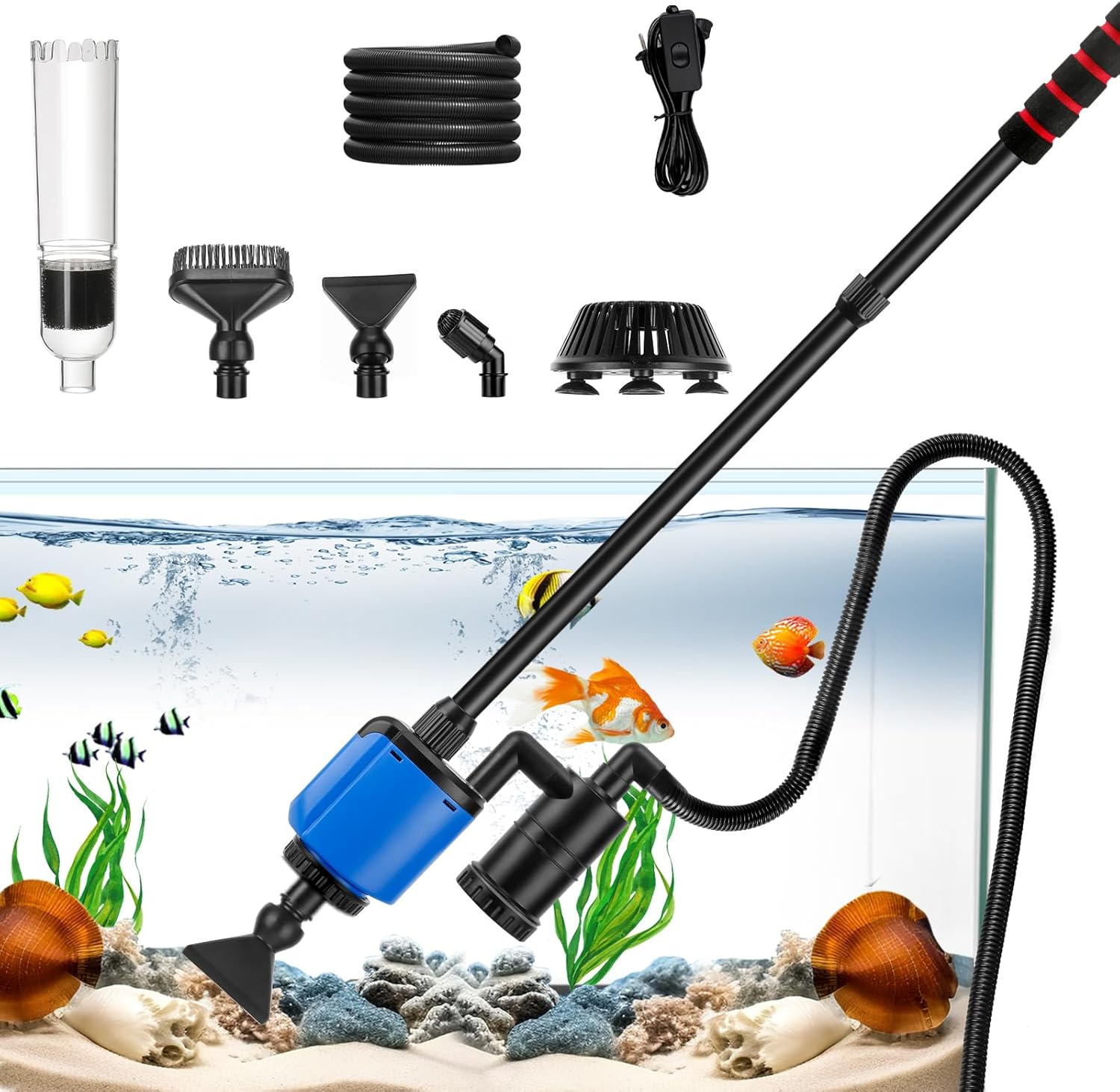 Aspirador Acuario 6 en 1 36W