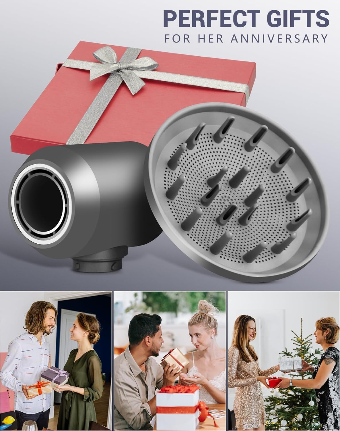 Difusor 2 en 1 para Dyson